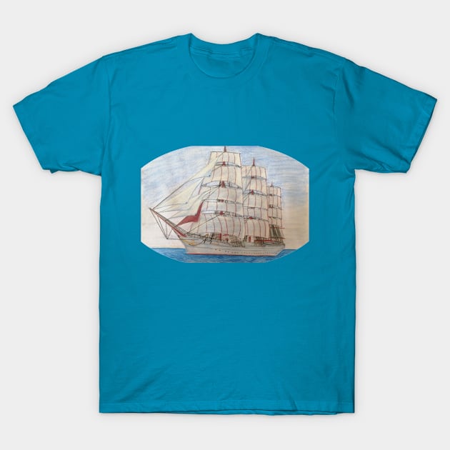 Ship T-Shirt by An.D.L.